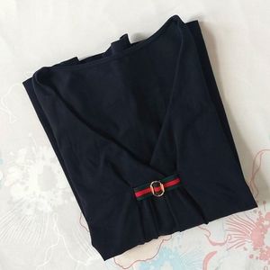 Gucci V-neck black top